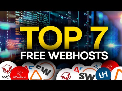 Top 7 Free Web Hosting Providers 2023 (Step by Step) // Best Free Webhost