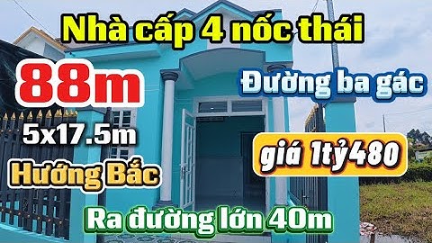 Đất Cần Giuộc Giá Rẻ| Nhà cấp 4 nốc thái đường ba gác khu dân đông.