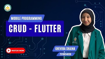 CHALLANGE MOBILE PROGRAMMING - CRUD FLUTTER - GHEVIRA SHAINA - 2310614006