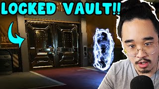 Wraith's HILARIOUS PORTAL GLITCH into vault without key!! (Season 9 - Apex Legends)