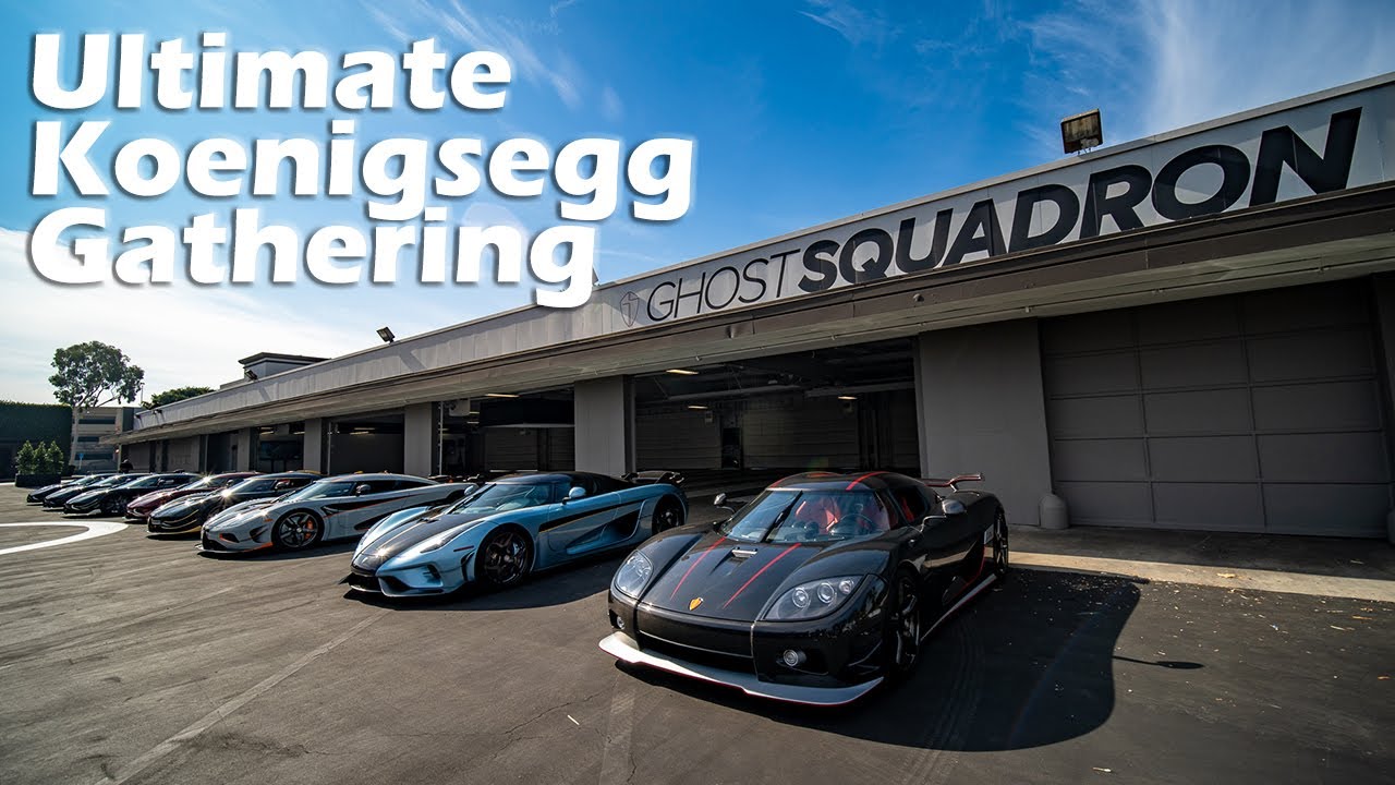 ULTIMATE Hyper Car Gathering - Ghost Squadron in SoCal 