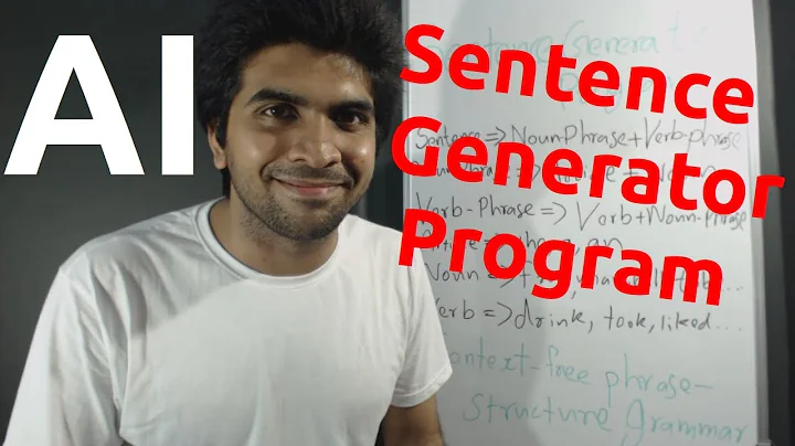 Amazing Sentence Generator Program