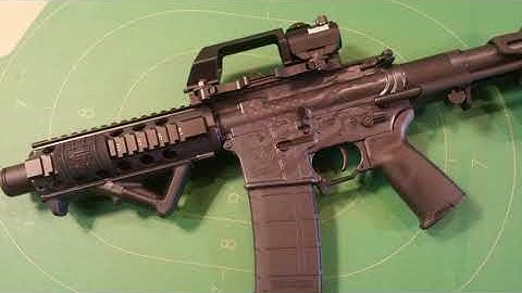 7.5" 300 AAC Blackout Punisher AR-15 Pistol and a Fostech Echo Trigger!