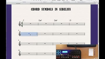 Jazz Arranging in Sibelius: Chord Symbols (Week 6 of 12)
