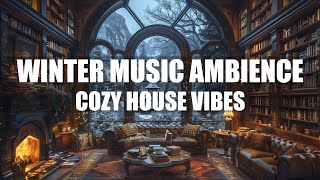 Smooth Piano Jazz Music & Cozy House Ambience ☕ Relaxing Jazz Instrumental Music to Work,Study