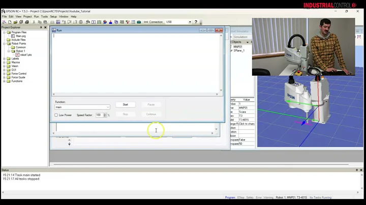 Unbox and Write Epson SCARA Robot program in 15 minutes!