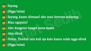 Chat Sedih | Cowo setia diselingkuhi pacarnya di malam #tahunbaru