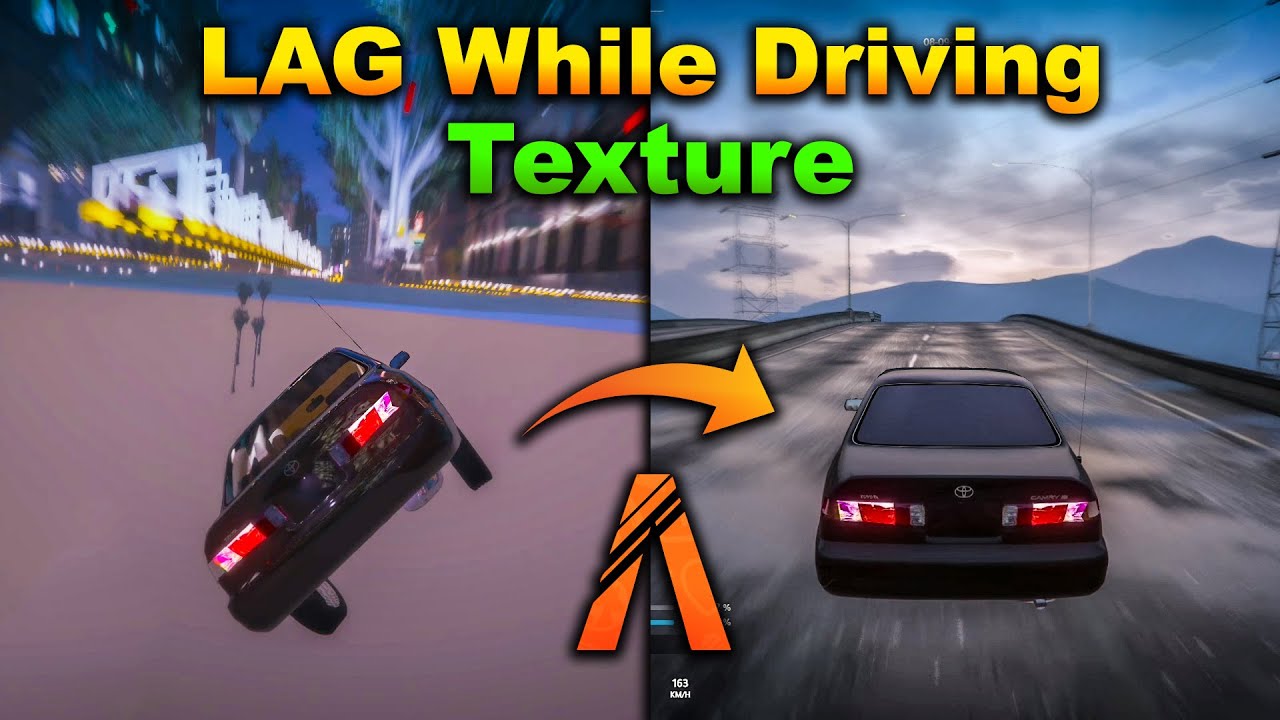 How To Fix Lag While Driving Car In GTA 5 (FiveM) | How To Play On 4gb ...