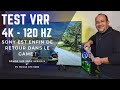 Test vrr 4k a 120 hz les tls sony de retour dans le game 