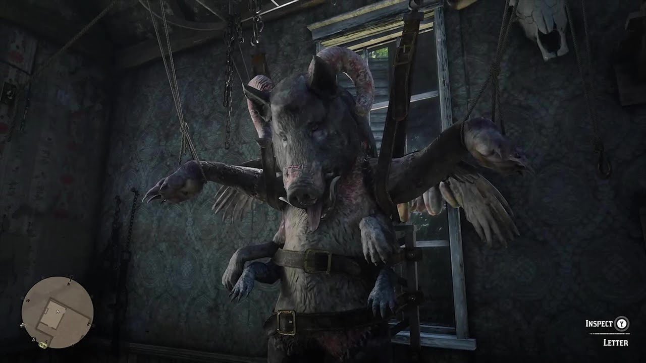 The Infamous Man Bear Pig- RDR2 - YouTube