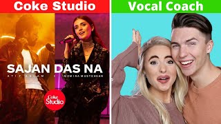 VOCAL COACH Reacts to Coke Studio | Sajan Das Na | Atif Aslam x Momina Mustehsan