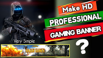How To Make Gaming Banner HD Very Easy On Android