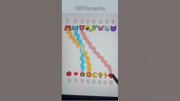 Poppy playtime smiling critters matching puzzle #viral #art #papercraft