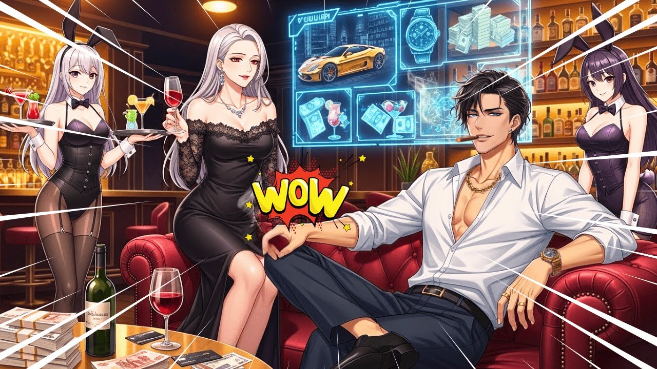 🎥 Одна ночь изменила всё Бедный парень стал МИЛЛИАРДЕРОМ с системой Золотая Рука| Озвучка маньхуа