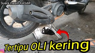 Dry oil (ROUGH engine sound)