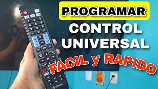 Como programar Control Remoto Universal | Configurar control remoto universal en 1 min