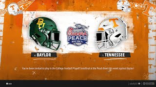 CFB 26 Tennessee Dynasty: Semifinal thriller against Baylor