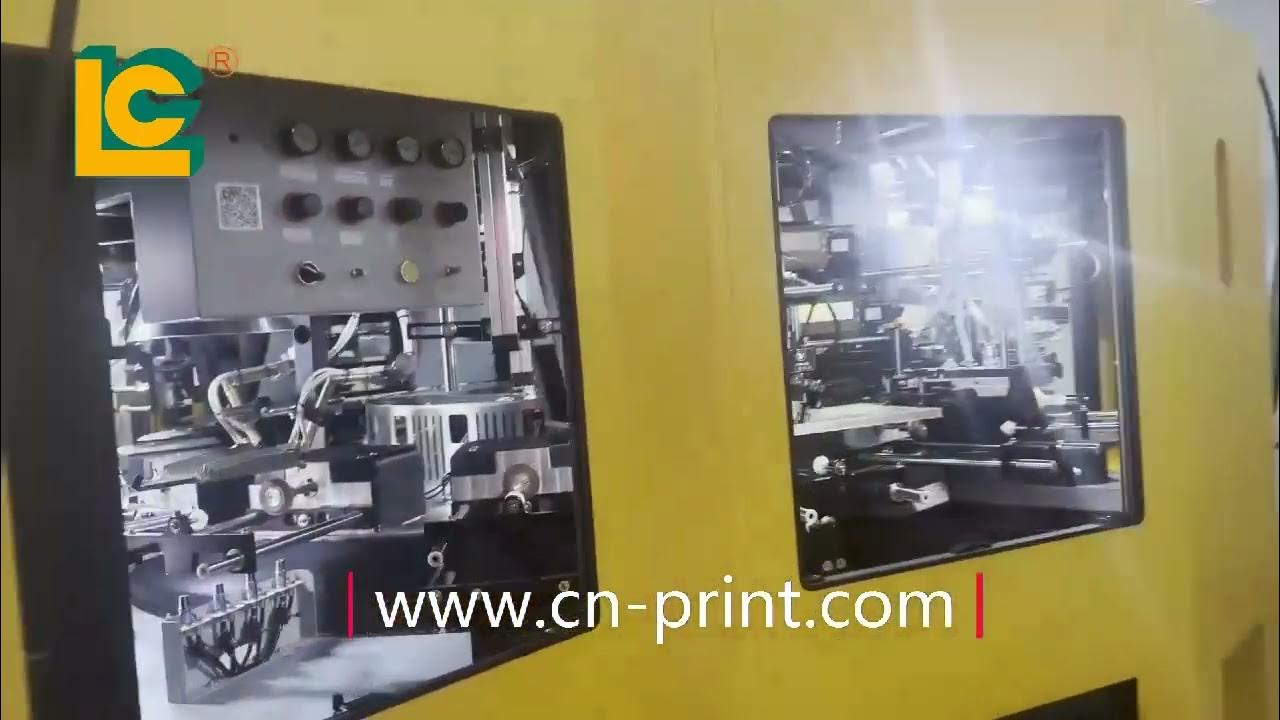 6color Italy Full Automatic Screen Printing Machine YouTube