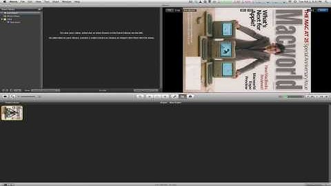 iMovie 09 Tutorial: How To Crop, Rotate and Change The Ken Burns Effect With Any Image or Video