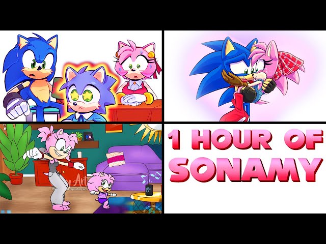 Sonic and Amy: Family Portrait - Sonic 10 Years Later Comic Dub