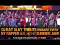 Capture de la vidéo Full Dj Kay Slay Tribute W/ Busta Rhymes, The Lox, Fat Joe, Dipset, Remy Ma, Papoose, Maino +More!