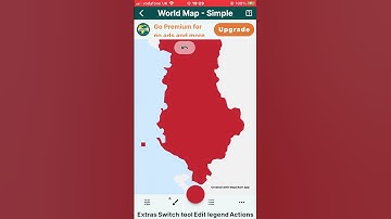Giving countries empires: Albania 🇦🇱 #mapchart #empire