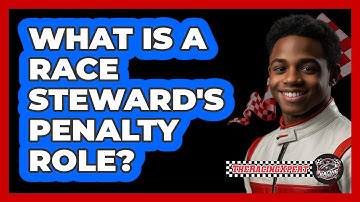 What Is A Race Steward