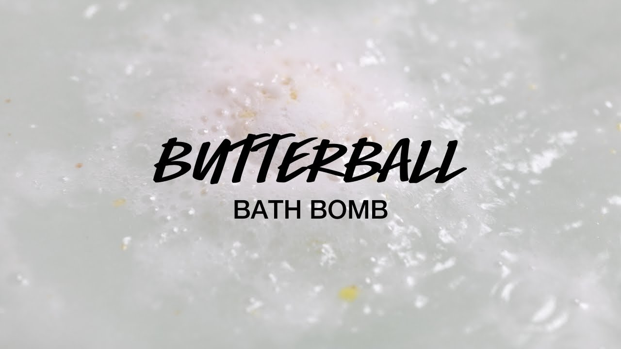 LUSH Bath Bomb Butterball YouTube
