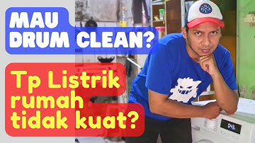 CARA ECO DRUM CLEAN (membersihkan) MESIN CUCI SAMSUNG TAPI LISTRIK TIDAK KUAT