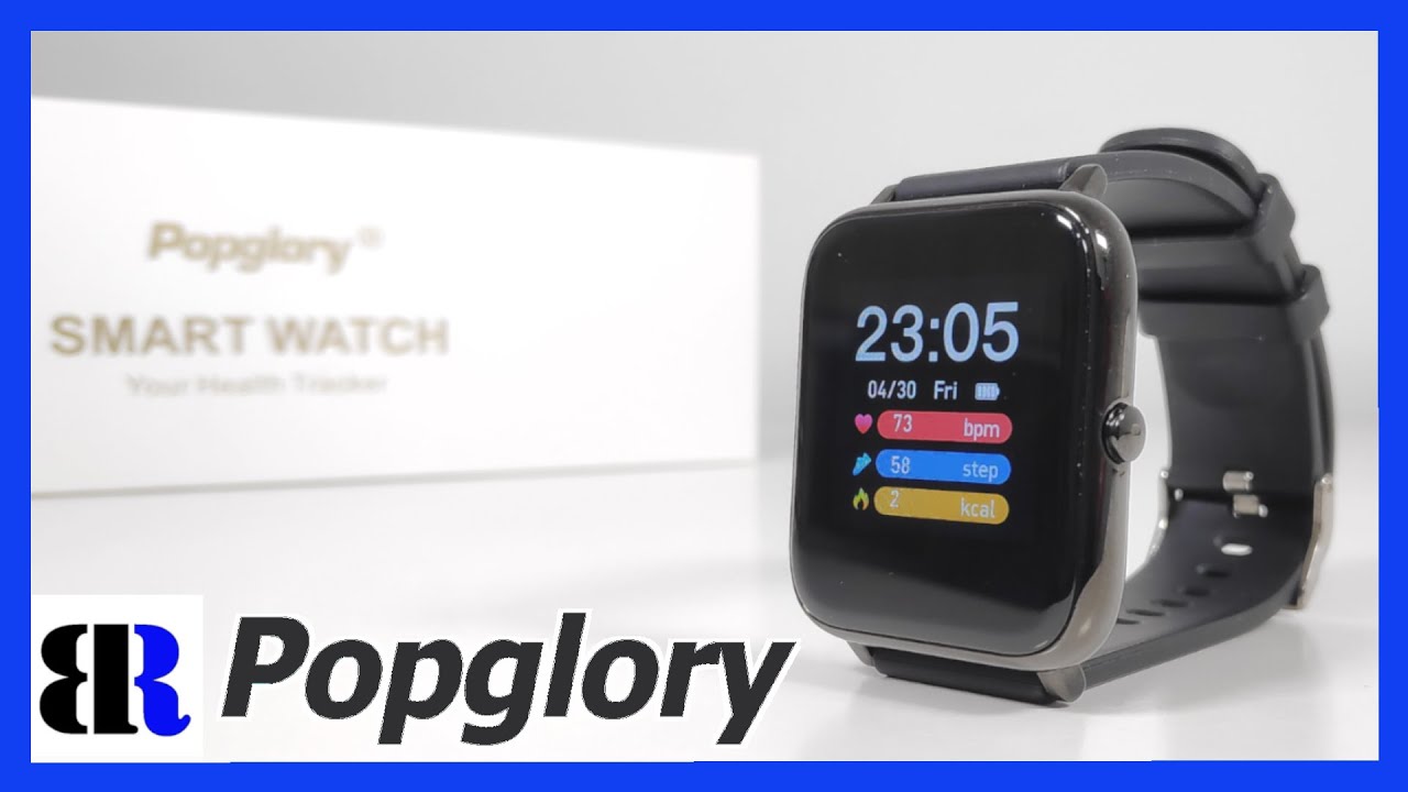 Cómo Cambiar Correa Smartwatch Popglory P22 ✔️ Configurar Smartwatch  Popglory 