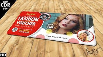 Coreldraw Tutorial | How to Make Fashion banner - 2018