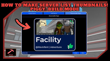 🗺️ | How To Make Server List Thumbnails! | Piggy: Build Mode