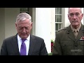 James Mattis Press Brief on N.Korea