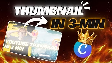 How to Make a YouTube Thumbnail in 3 Minutes | FREE Canva Tutorial