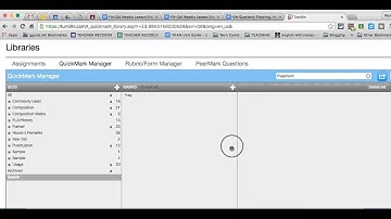 Turnitin com Tutorial: Creating Own Quickmark Sets