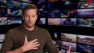 Cars 3: Armie Hammer "Jackson Storm" Behind the Scenes Movie Interview | ScreenSlam