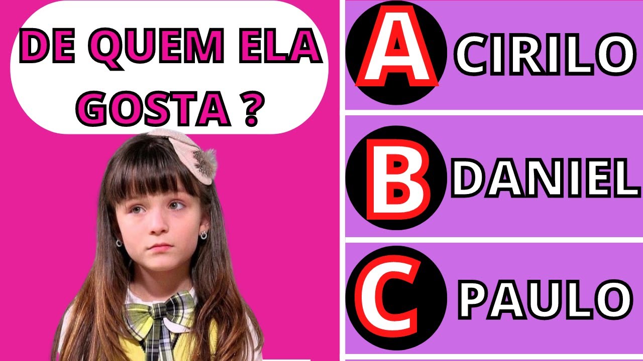 QUIZ DA MARIA JOAQUINA (CARROSSEL, NO CANAL GIRO DE JOGOS)