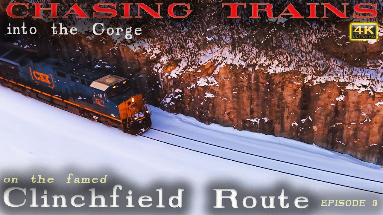 Погоня за поездом в заснеженном ущелье ~ Эпизод 3