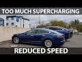 Supercharger speed reduction on 75 kWh packs