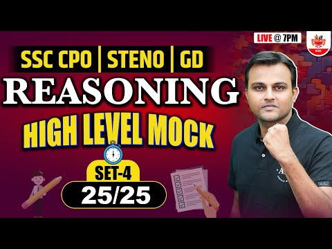 Reasoning for SSC Exams: CPO, Steno, and GD | REASONING by Akash Sir #sscexams #reasoningbyakashsir