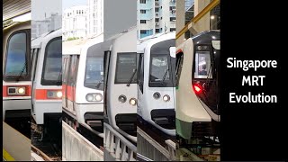 Evolution of the Singapore MRT (1980s - 2020s)