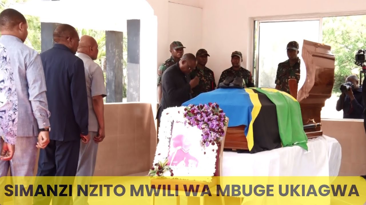 🔴SIMANZI MWILI WA MEJA JENERALI MSTAAFU CHARLES MBUGE UKIAGWA LUGALO DSM,  OKTOBA  16, 2024