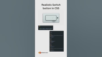 Realistic Switch button in CSS || #animation #css #threejs #coding #developer #cssanimation
