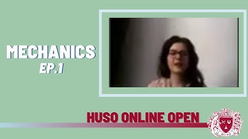 Introduction to Mechanics - Lesson 1 - HUSO 20-21