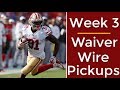 Week 3 Waiver Wire Targets | 2019 Fantasy Football