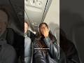 haha🤭 #bf #boyfriend #dating #princesstreatment #manspread #travelvlog #airplane #browngirl