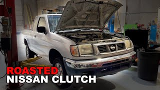 CLUTCH AND FLYWHEEL REPLACEMENT :: 2000 NISSAN FRONTIER XE 2.4L 4 Cyl KA24DE