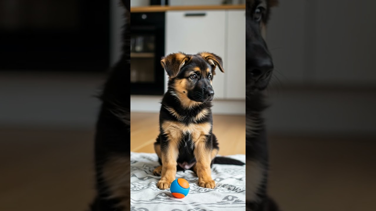 Officer Little German Shepherd’s ears can hear secrets from afar