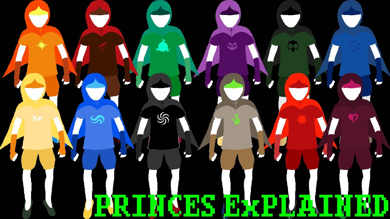 Every Homestuck Prince Explained | Royalty arrives - YouTube