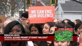 Lakewood High School students organize walk out to rally against school shootings